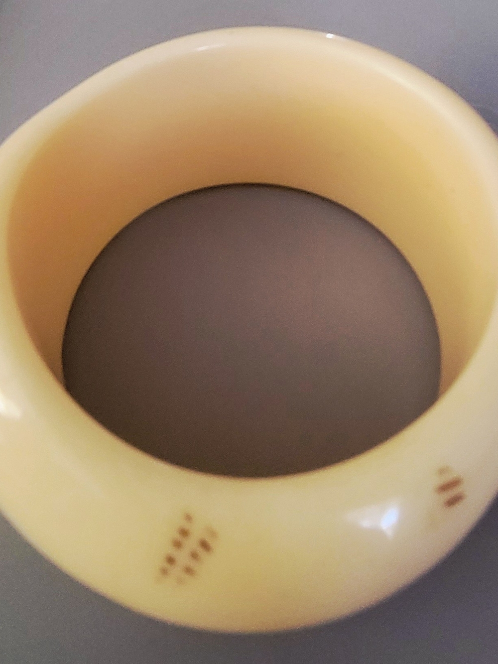 Cream Smart Fitness Ring - Unbranded